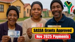 SASSA Confirms November 2025 Payments Date Timetable – R2,315 R560 and R1,250 as Recipients Receive Updated Schedule