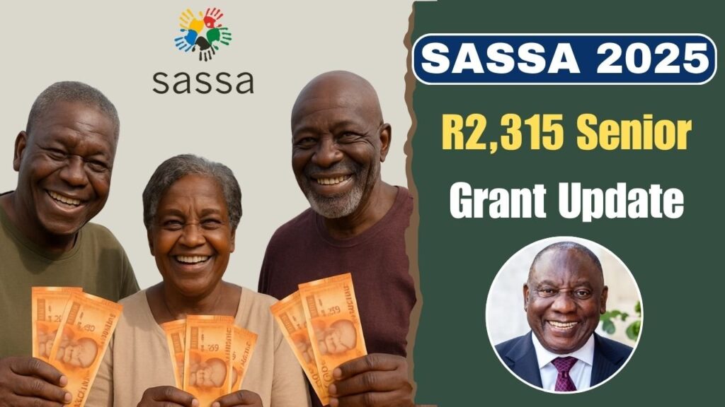 SASSA R2,315 Grant November 2025