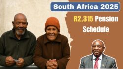 SASSA Confirms Provincial Payout Schedule for R2,315 Old Age Grant November 2025 – Recipients Advised to Verify Banking Details